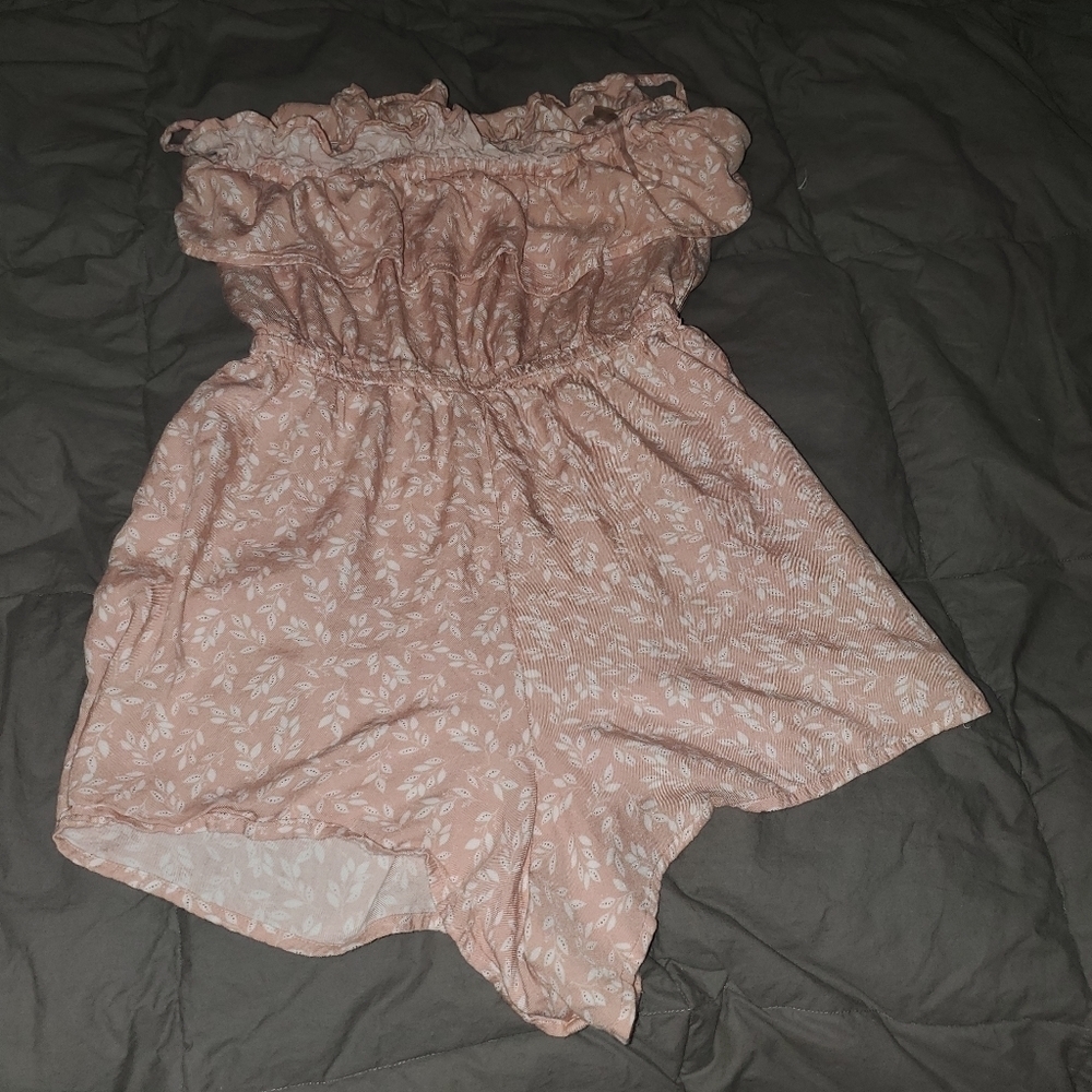 ARIZONA Jean Co pink floral romper - Picture 5 of 6